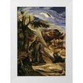 thumbnail image 1 of Greco, El 11x14 White Modern Wood Framed Museum Art Print Titled - Saint Francis Receiving The Stigmata, 1 of 4