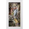 thumbnail image 1 of Greco, El 14x24 White Modern Wood Framed Museum Art Print Titled - Assumption of The Virgin, 1 of 4