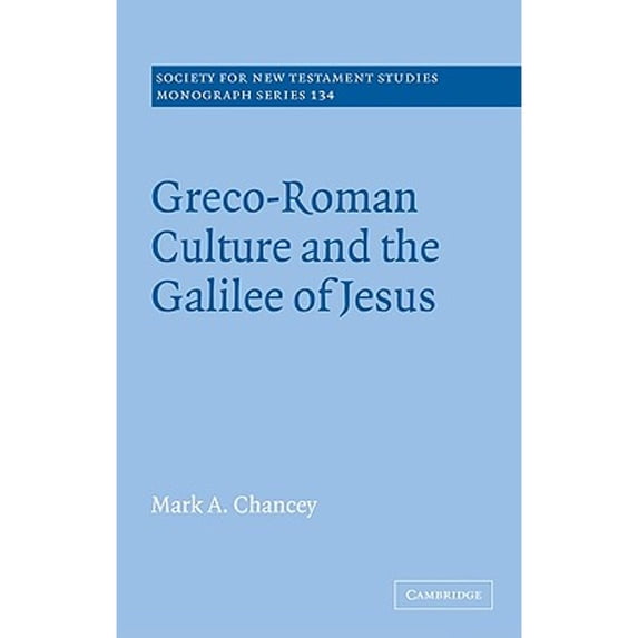 Pre-Owned Greco-Roman Culture and the Galilee of Jesus (Paperback) 9780521091442