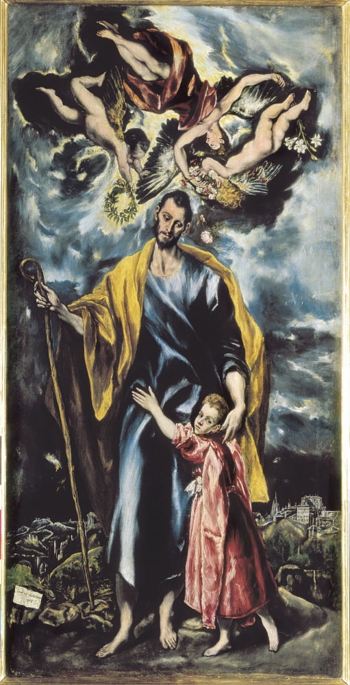 Grecodom??¬©nikos Theotok??pouloscalled El (1541-1614) Canvas Art -  (18 x 24)