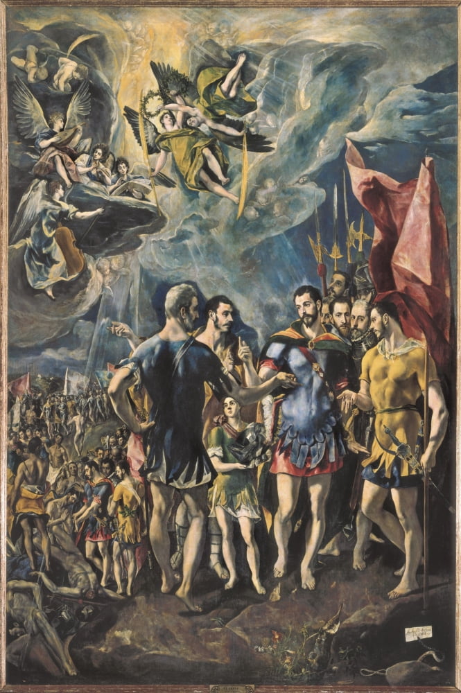 Grecodom?™¬©nikos Theotok?™pouloscalled El (1541-1614) Canvas Art -  (24 x 36)