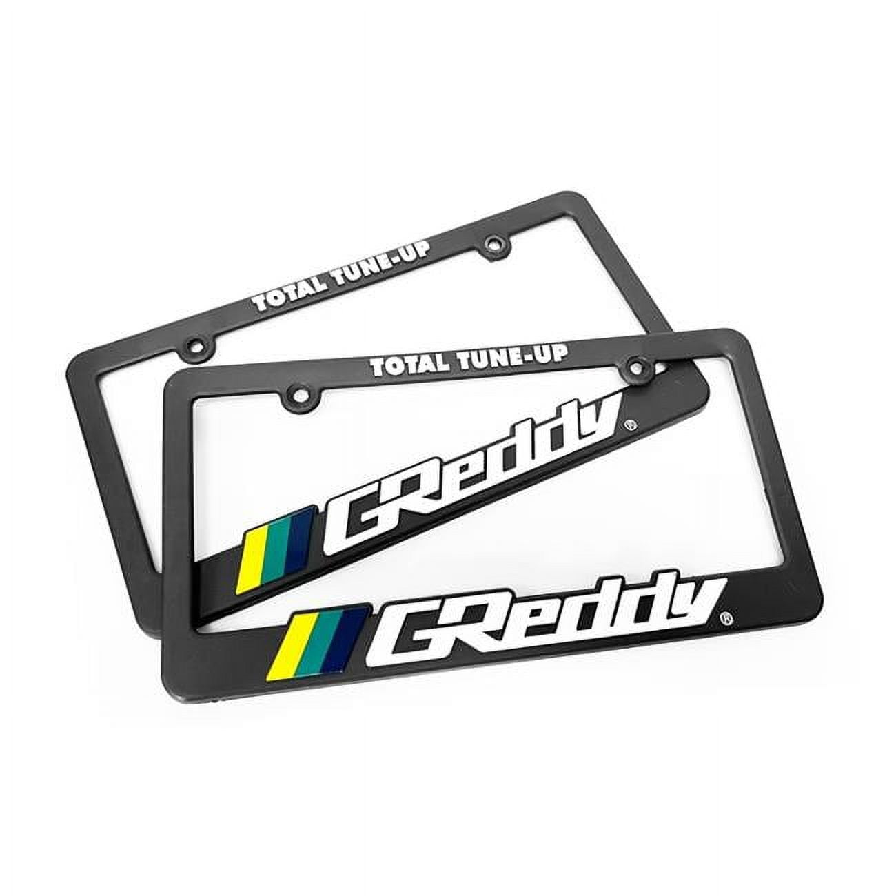 Greddy Total Tune Up License Plate Frame, 3 Color - Walmart.com