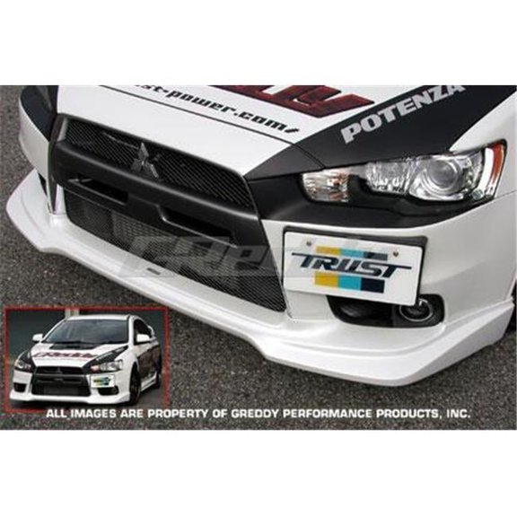 Greddy  Urethane Front Lip Spoiler for 2008 Plus Mitsubishi Evolution X