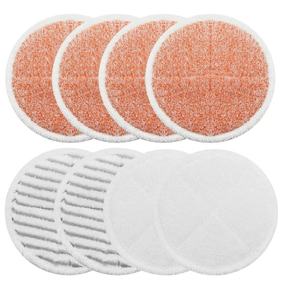 GreeSuit Spin Mop Pads Replacement for Bissell Spinwave 2039, 2124, 2037 (8 Pack)