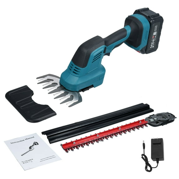 Greeb Hedge Machine,21v Handheld And And Battery And 21v 2-in-1 Lawn Cutter Clippers 4.0ah Battery Handheld Cutter Shears 21v And Lawn 4.0ah Battery 2-in-1 Shears Handheld With 4.0ah