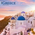 thumbnail image 1 of Greece | 2026 12x24" (Hanging) Square Wall Calendar | Plastic-Free | BrownTrout, 1 of 9
