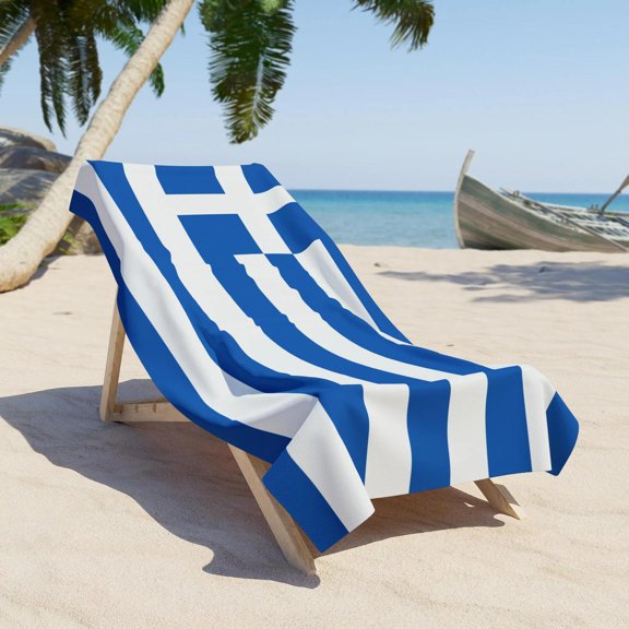 Greece Beach Towel, Greece F1lag tovel, F1lag of Greece, Greece F1lag beach tovel, Greece Country F1lag Gift, Greece tovel, Greece