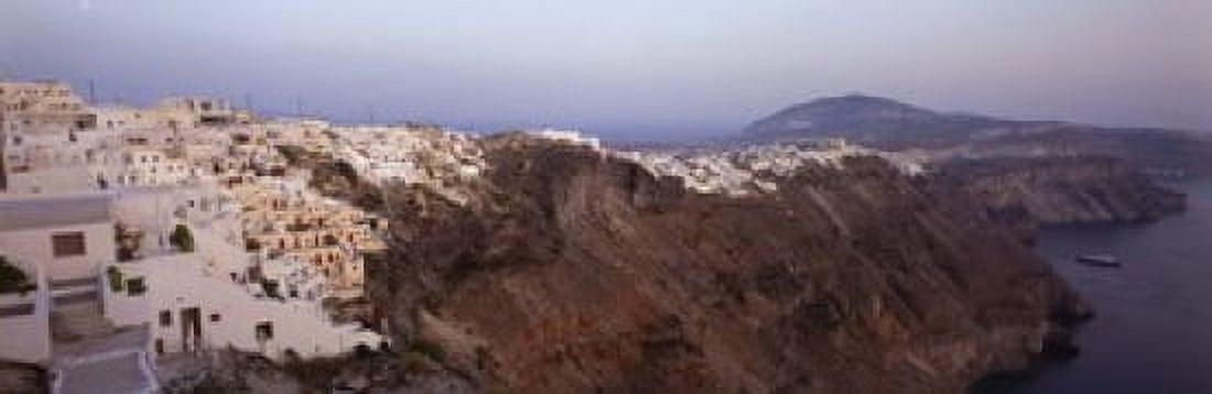Greece Canvas Art - Panoramic Images (18 x 6)