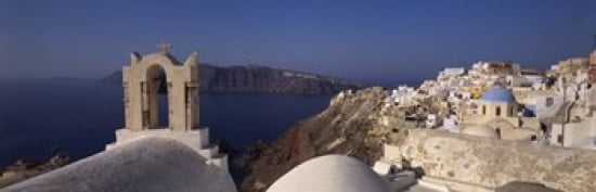 Greece Canvas Art - Panoramic Images (36 x 12)