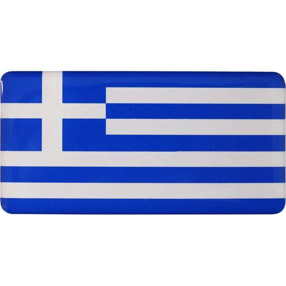 Greece Domed Sticker
