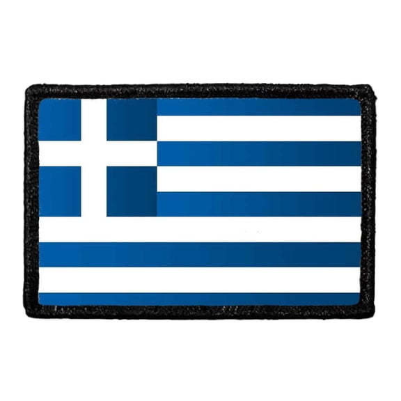 Greece Flag - Color - Removable Patch