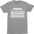 thumbnail image 1 of Greece Flag Greek Country Colors Pride World Cup - Men's T-Shirt, 1 of 4