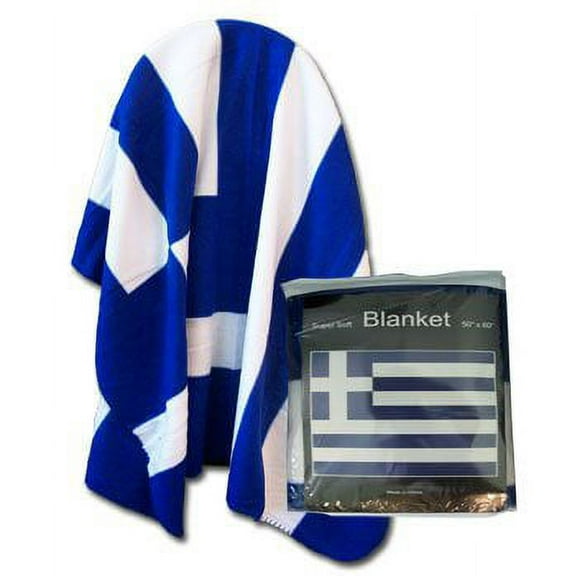 Greece Fleece Blanket