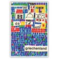 thumbnail image 1 of Greece (Griechenland) - Vintage Travel Poster c.1963 - Master Art Print (Unframed) 13in x 19in, 1 of 4