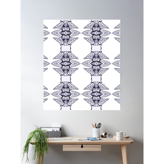 Greece Poster Wall Art, Modern Wall Decor For Living Room Bedroom, 16x24 UNFRAMED