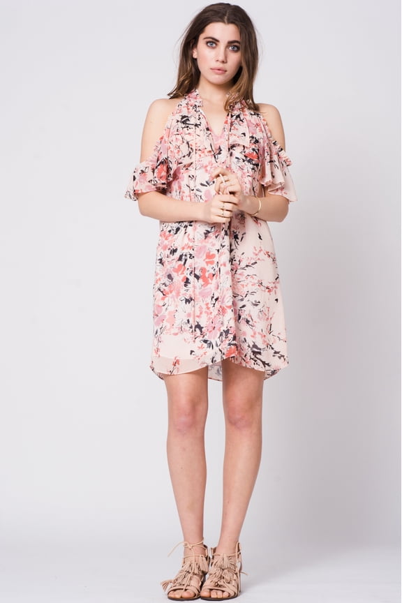 Greece Ruffle Mini Dress