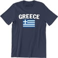 thumbnail image 1 of Greece Scribble Flag Greek National Country Pride World Cup Men's T-Shirt, 1 of 4