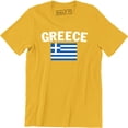 thumbnail image 1 of Greece Scribble Flag Greek National Country Pride World Cup Men's T-Shirt, 1 of 4