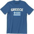 thumbnail image 1 of Greece Scribble Flag Greek National Country Pride World Cup Men's T-Shirt, 1 of 4