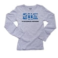 thumbnail image 1 of Greece Synchronized Swimming - Olympic Games - Rio - Flag Women's Long Sleeve Grey T-Shirt, 1 of 2