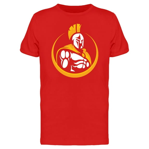 Greece Warrior Orange Tee Men's -Image by Shutterstock