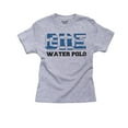 thumbnail image 1 of Greece Waterpolo - Olympic Games - Rio - Flag Boy's Cotton Youth Grey T-Shirt, 1 of 2