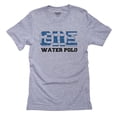 thumbnail image 1 of Greece Waterpolo - Olympic Games - Rio - Flag Men's Grey T-Shirt, 1 of 2