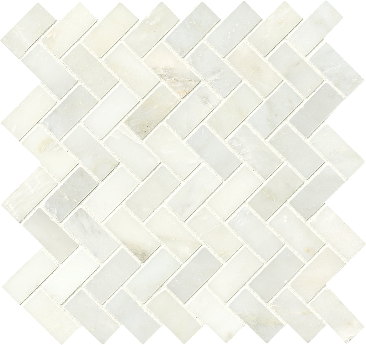 Greecian White Herringbone Pattern 12 in. x 12 in. x 10 mm Polished Marble Mesh-Mounted Mosaic Tile (10 sq. ft./case) Greecian White Herringbone Pattern 12 in. x 12 in. x 10 mm Polished Marble Mesh-Mounted Mosaic Tile (10 sq. ft./case)