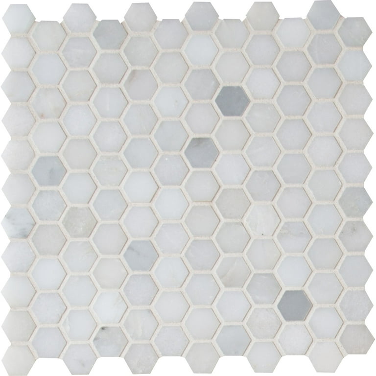 Greecian White Herringbone Pattern 12 in. x 12 in. x 10 mm Polished Marble Mesh-Mounted Mosaic Tile (10 sq. ft./case) Greecian White Herringbone Pattern 12 in. x 12 in. x 10 mm Polished Marble Mesh-Mounted Mosaic Tile (10 sq. ft./case)