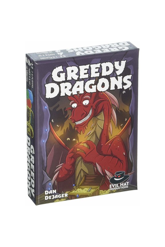 Greedy Dragons Card-Stacking Game