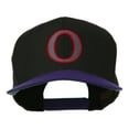 thumbnail image 1 of Greek Alphabet OMICRON Embroidered Cap - Black Purple OSFM, 1 of 5