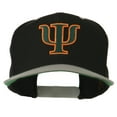 thumbnail image 1 of Greek Alphabet PSI Embroidered Classic Two Tone Cap - Black Grey OSFM, 1 of 5