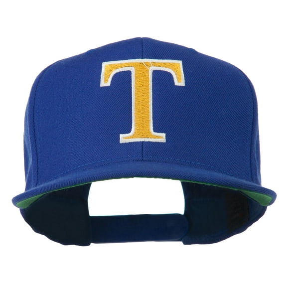 Greek Alphabet Tau Embroidered Cap - Royal OSFM