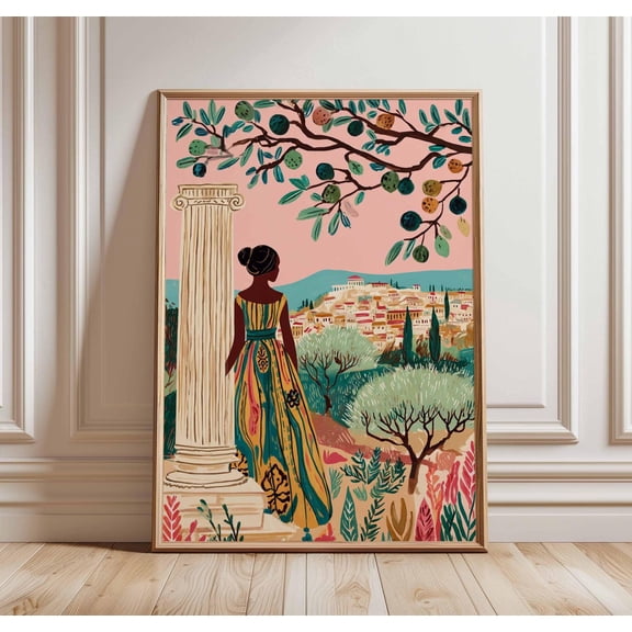 Greek Ancient Mythology History Decor Classical Roman Home Wall Art Print Unframed Paper Print