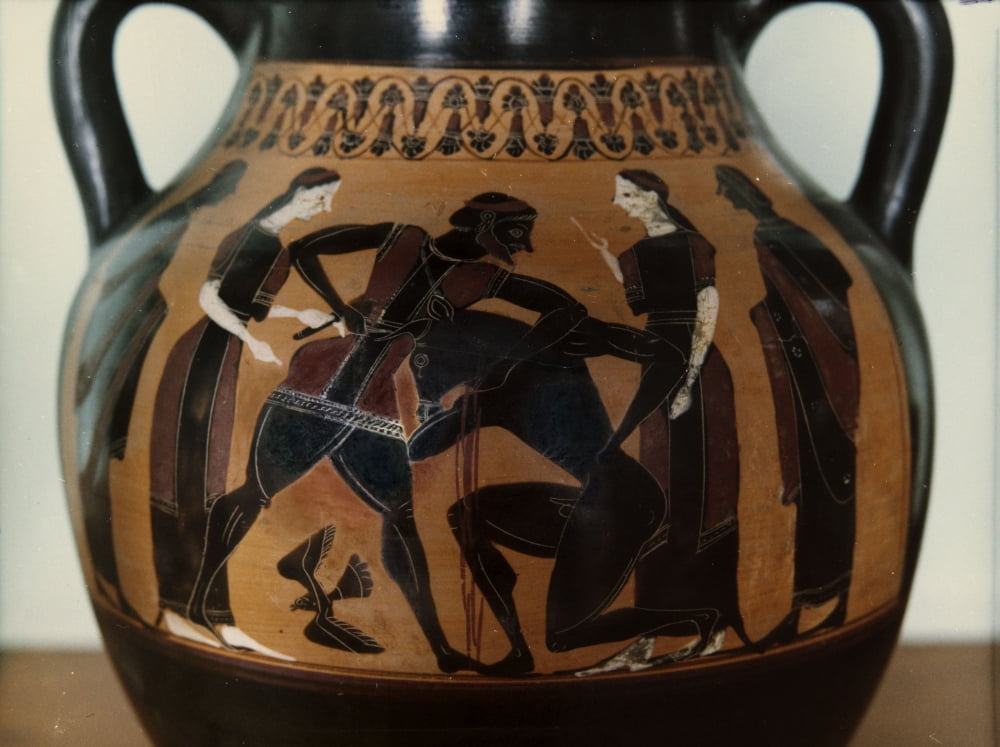 Greek Art Canvas Art -  (24 x 18)