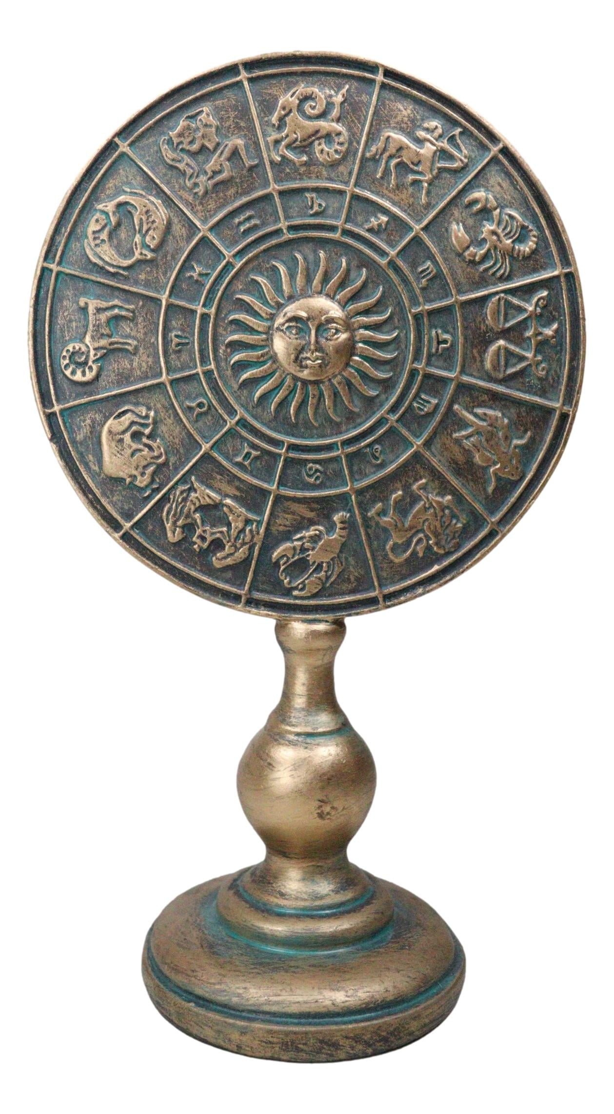 Greek Astrological Horoscopes Zodiac Constellations Sun Moon Plaque