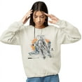 thumbnail image 1 of Greek Astronaut Unisex Premium Crewneck Sweatshirt, 1 of 2