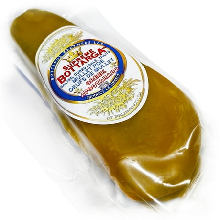 Greek Avgotaharo - Premium Greek Grey Mullet Bottarga Covered in Beeswax - Units Weigh Between: 5.57-6.28oz