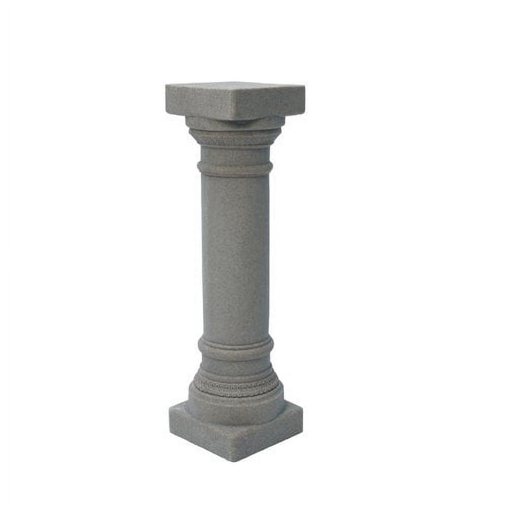 Greek Column Statue – Natural Granite Appearance – Made of Resin – Lightweight – 32” Height - image 1 of 3