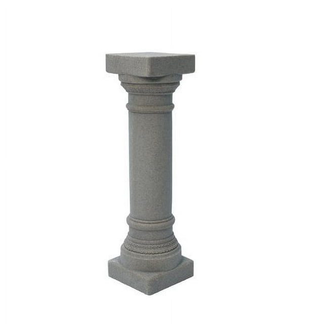 Greek Column Statue – Natural Granite Appearance – Made of Resin – Lightweight – 32” Height