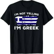 Greek Comedy Enthusiast Tee: Embrace the Joy with Complimentary Delivery