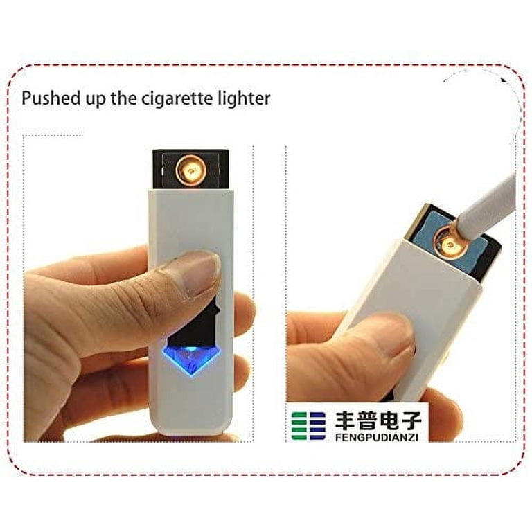 electronic rechargeable cigarette lighter Greek Crafts Electronic Rechargeable Cigarette Lighter, Flameless USB  Lighter