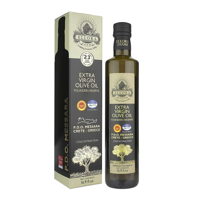 Greek Extra Olive Oil Single Estate PDO Messara Greece Non GMO cold