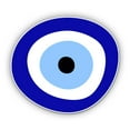 thumbnail image 1 of Greek Eye Amulet - 7" Vinyl Sticker - For Car Laptop I-Pad - Waterproof Decal, 1 of 1