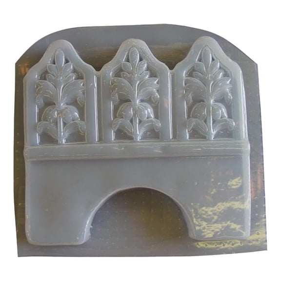 Greek Floral Border Edging Plastic Mold use with Concrete or Cement for Making Your own Borders 5005