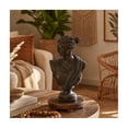 thumbnail image 1 of Decorative Bust Sculpture Figurine for Home and Bathroom Accent - Polyresin Statue for Office and Room - Ornament for Living Room, Shelf and Coffee Table Decor - 12", Bronze & Copper, 1 of 11