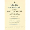 thumbnail image 1 of Greek Grammar of the New Testament and Other Early Christian Literature (Hardcover), 1 of 1