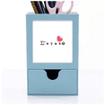 thumbnail image 1 of Greek I Love You Text Antiquity Mandarin Desk Supplies Organizer Pen Holder Card, 1 of 3