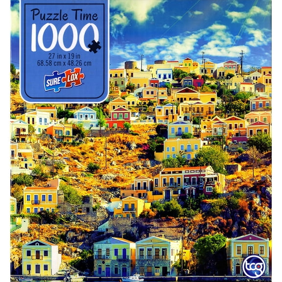 Greek Island Symi 1000 Piece Puzzle