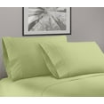 thumbnail image 1 of Greek Key Ultra Soft 1800 Series Egyptian Comfort 3 Piece Sheet Set (Twin XL, Sage), 1 of 3